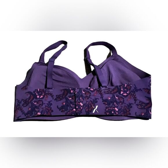 Knix X Anna Sui Autumn Evenings Luxe V-Neck Padded Bra 4 - Picture 4 of 5